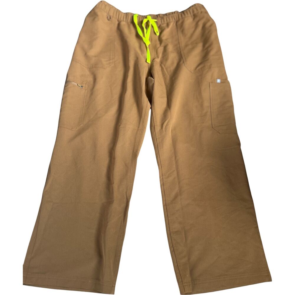 NWOT Figs Cairo Straight-Leg Scrub Pant in Discontinued Earth PO  #5646 Size 5XL